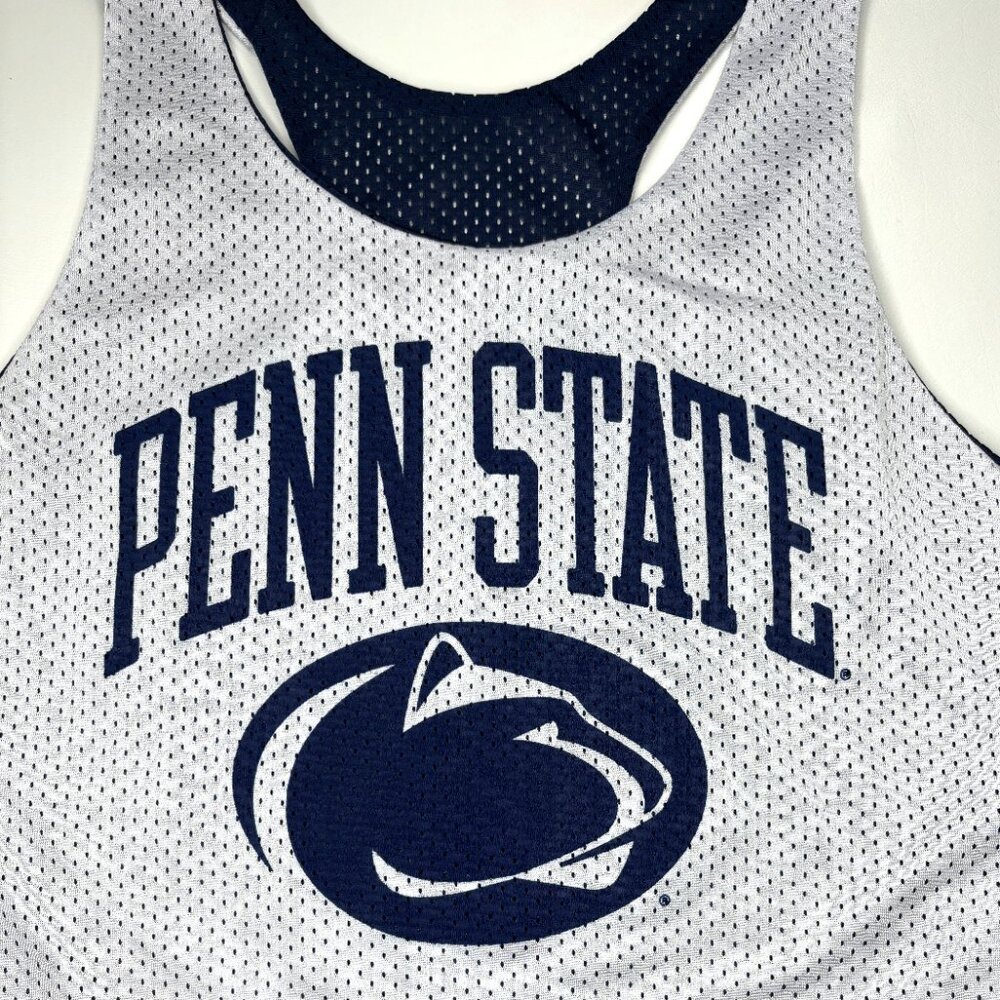 League Reversible Penn State Tank Top Mesh Size Medium - Picture 6 of 9